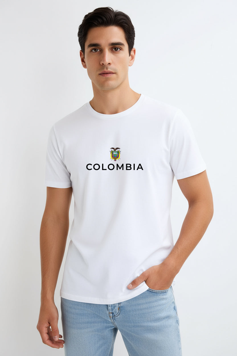 Camiseta Básica “Colombia Escudo”